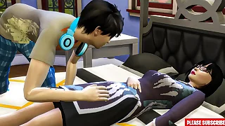 step Fucks Korean After Taking A Nap &vert; Korean Movie Sex Chapter &vert; Korean And Fucking